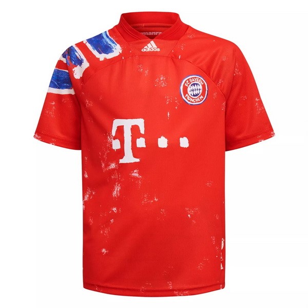 Thailandia Maglia Bayern Monaco Human Race 20/21 Rosso